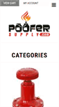 Mobile Screenshot of poofersupply.com